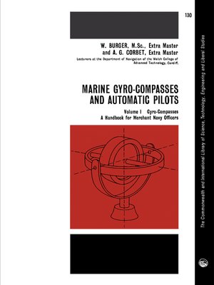 cover image of Marine Gyro-Compasses and Automatic Pilots